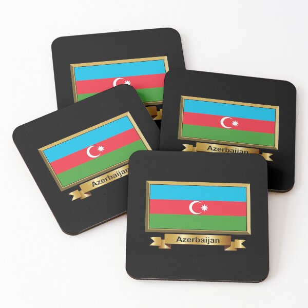 Item preview, Azerbaijan Flag Gifts, Stickers & Products (N) designed and sold by mpodger.