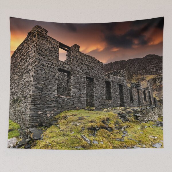Item preview, Cwmorthin Slate Ruin designed and sold by AJEvans.