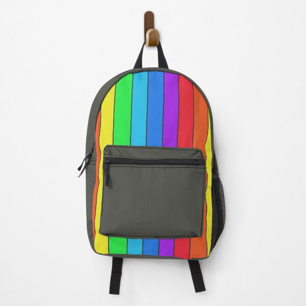 Item preview, colored stripes - rainbow designed and sold by ZiphGames.