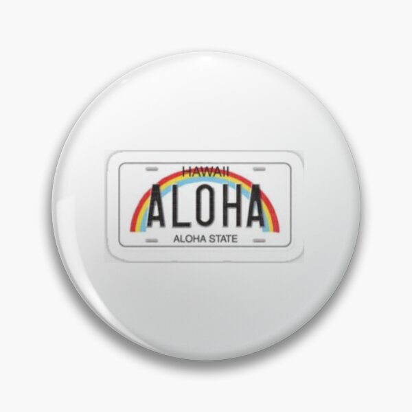 Aperçu de l'œuvre Plaque d'immatriculation Hawaii Aloha créée et vendue par Joleebean19.