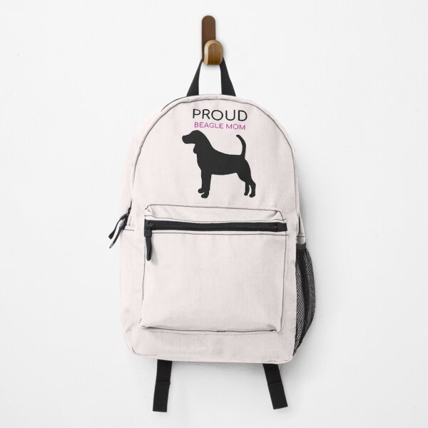 Item preview, "Proud Beagle mom" Beagle Silhouette - Funny gift for beagle mom designed and sold by TamGustam.