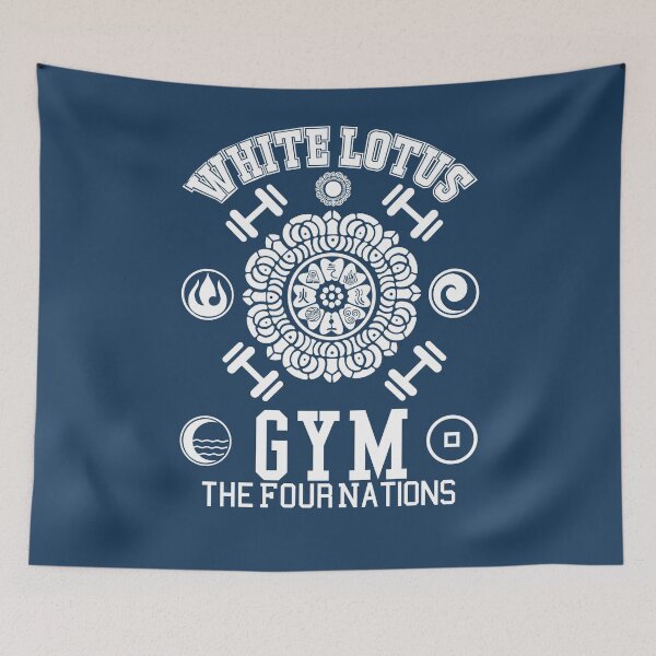 Item preview, White Lotus Bending Gym v.2 designed and sold by silentrebel.