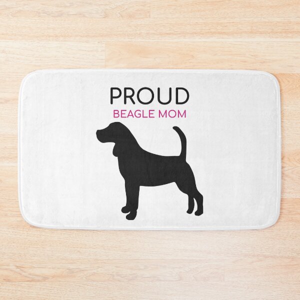 Item preview, "Proud Beagle mom" Beagle Silhouette - Funny gift for beagle mom designed and sold by TamGustam.