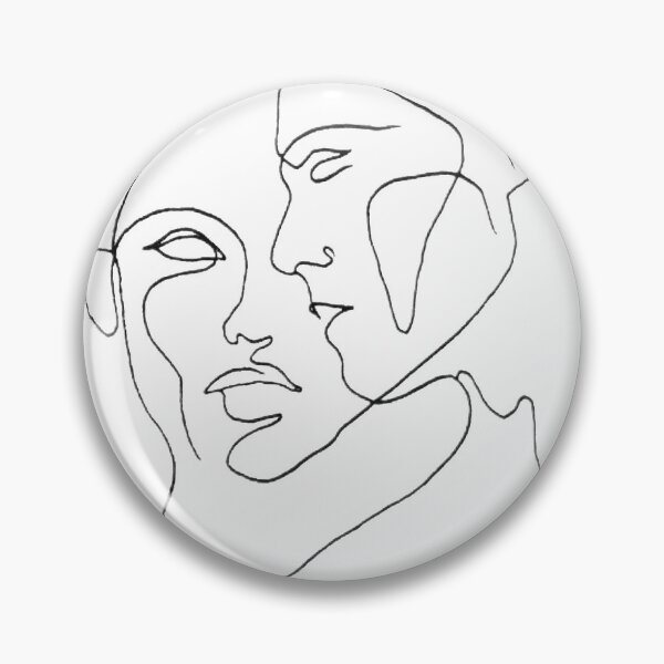 Item preview,  two faces designed and sold by Ksenya Goritcyna.