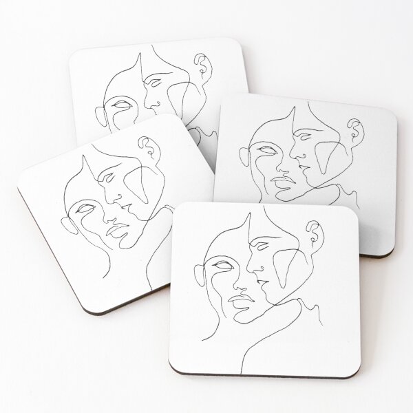 Item preview,  two faces designed and sold by Ksenya Goritcyna.