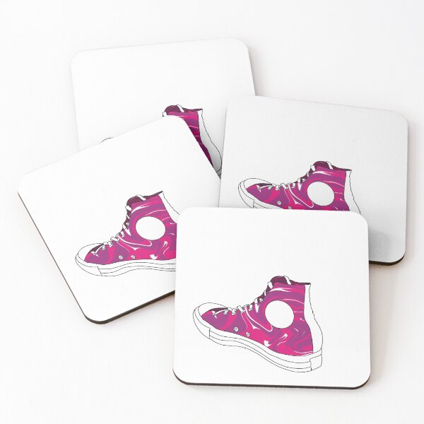 Item preview, Pink Swirl High Top Converse designed and sold by sca-doodle.