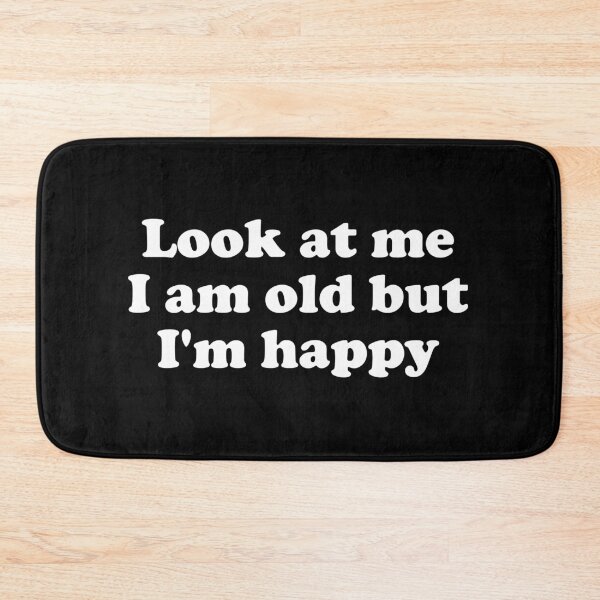 Item preview, Old but happy (white) designed and sold by didijuca.