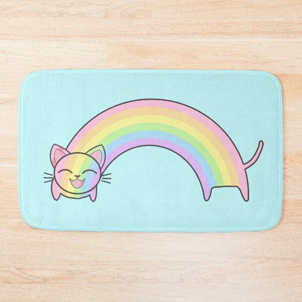 Item preview, Cat in rainbow colours designed and sold by Nishad4.