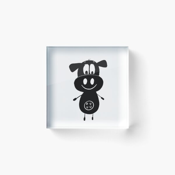 Item preview, Black and white cow designed and sold by KateCrafts.