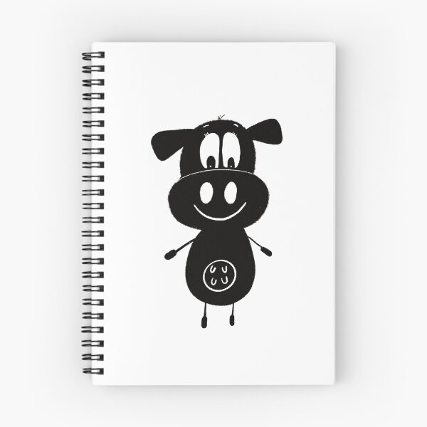 Item preview, Black and white cow designed and sold by KateCrafts.