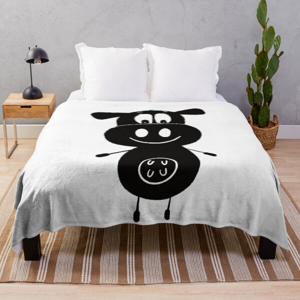 Item preview, Black and white cow designed and sold by KateCrafts.