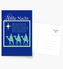 Stille Nacht Christmas - German Silent Night Postkarten