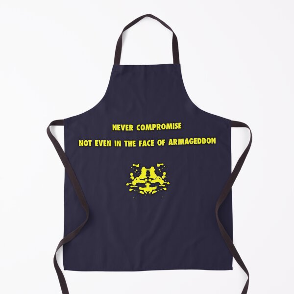 Item preview, Never Compromise Rorschach Watchmen Quote designed and sold by erikvanrent.