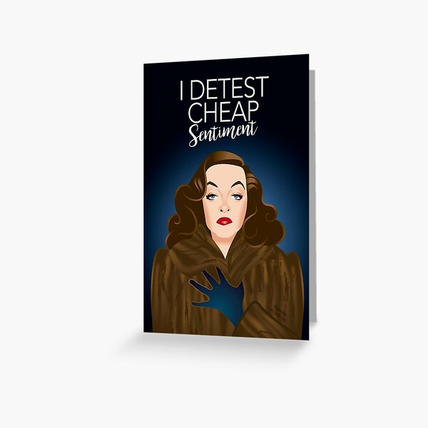Cheap sentiment Greeting Card