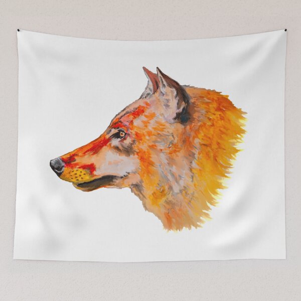 Artikelvorschau, Fuchs Kopf Aquarellzeichnung entworfen und verkauft von Maks08.
