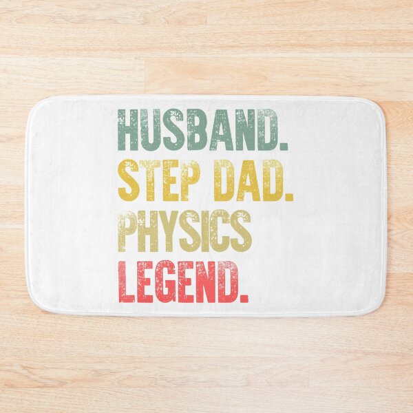 Item preview, Funny Men Vintage T Shirt Husband Step Dad Physics Legend designed and sold by Bendthetrend.