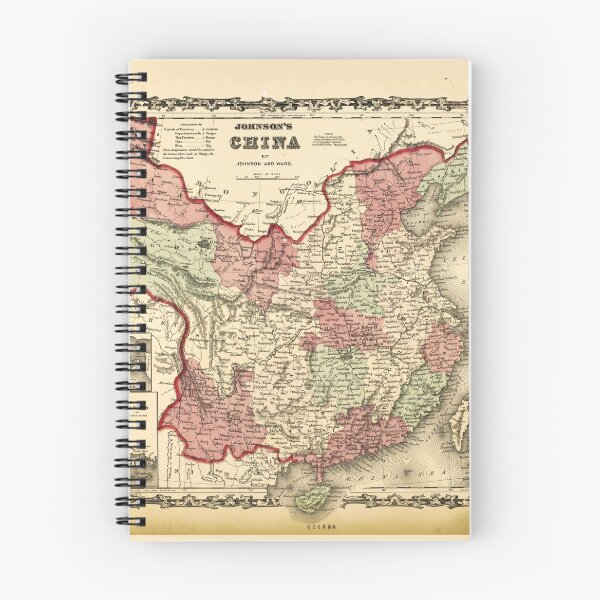 Item preview, Johnson's Map of China (1862) designed and sold by allhistory.