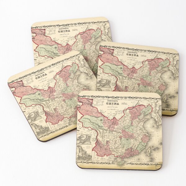 Item preview, Johnson's Map of China (1862) designed and sold by allhistory.