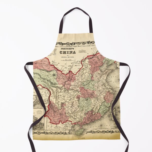 Item preview, Johnson's Map of China (1862) designed and sold by allhistory.