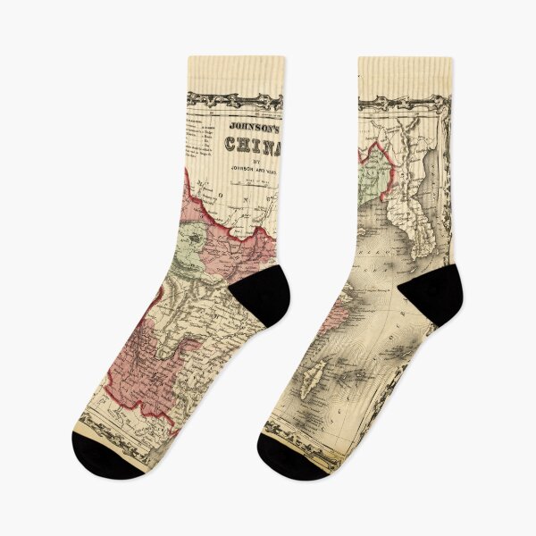 Item preview, Johnson's Map of China (1862) designed and sold by allhistory.