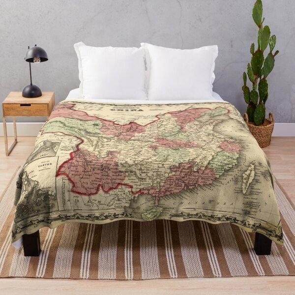 Item preview, Johnson's Map of China (1862) designed and sold by allhistory.