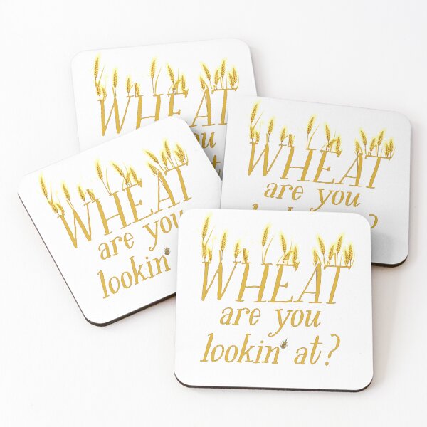 Item preview, WHEAT are you lookin' at? designed and sold by thatbookgal.