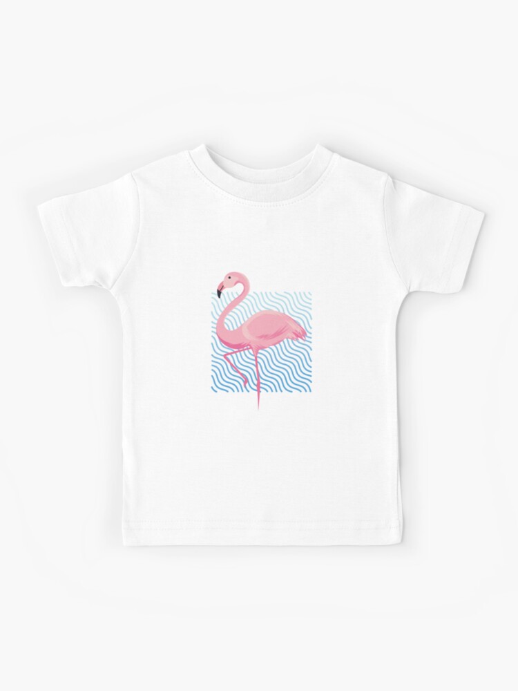 Flamingo Sea Flamingos Kids T Shirt By Peterss Redbubble - flamingo roblox kids t shirt by freves redbubble