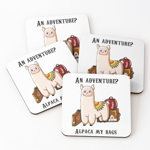 Item preview, An adventure?? Alpaca my bags designed and sold by lovingkakeart.