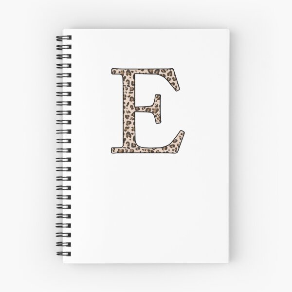 Item preview, The Letter Epsilon - Monogram in Leopard Print designed and sold by Bumblefuzzies.