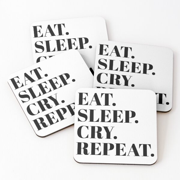Item preview, Eat sleep cry repeat  designed and sold by emilyxgriffinx.