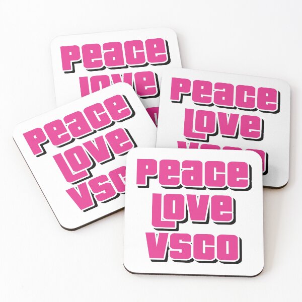 Item preview, Peace Love Vsco Retro Style designed and sold by SassyClassyMe.