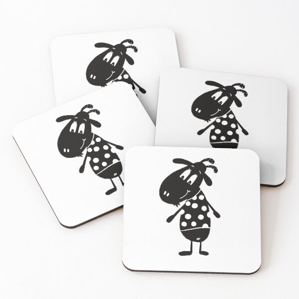 Item preview, Black and white goat designed and sold by KateCrafts.