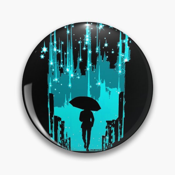 Item preview, Star Shower Umbrella  designed and sold by ROBOTFACE T-Shirts.