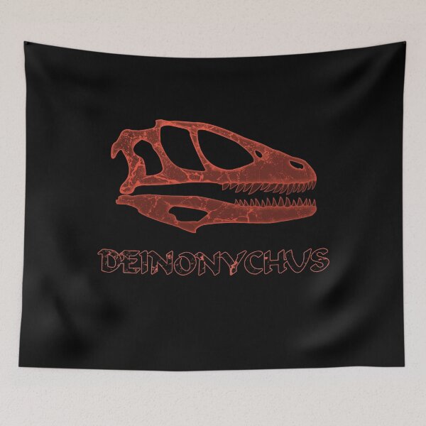 Item preview, Deinonychu Fossil designed and sold by NicGrayGraphic.