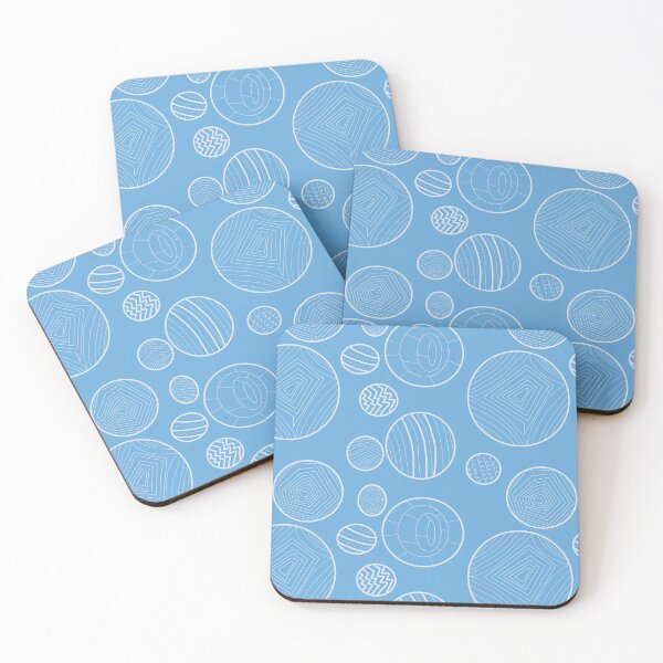 Item preview, Modern Blue Bubbles designed and sold by RepeatCandy.