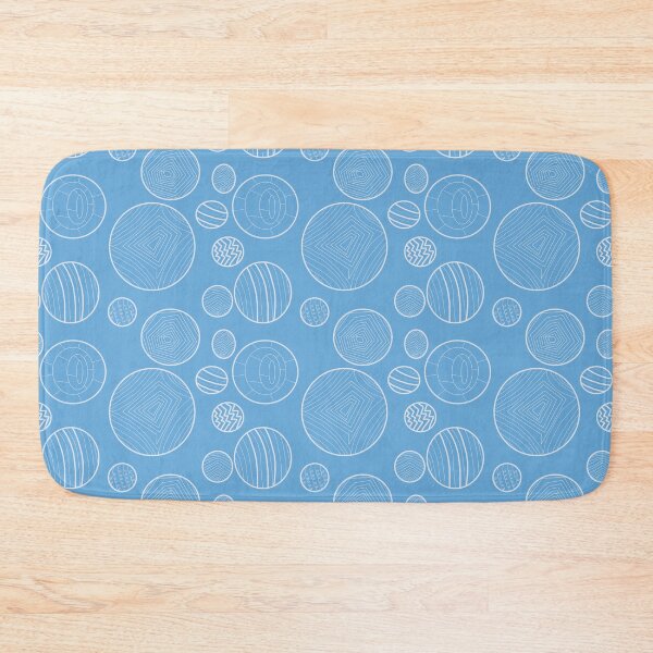 Item preview, Modern Blue Bubbles designed and sold by RepeatCandy.