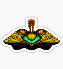 Super Metroid Varia Samus Sticker