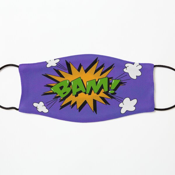 Cartoon words Kids Mask