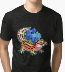 Camiseta de tejido mixto Bold gecko