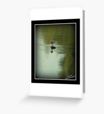 Ugly duckling Greeting Card