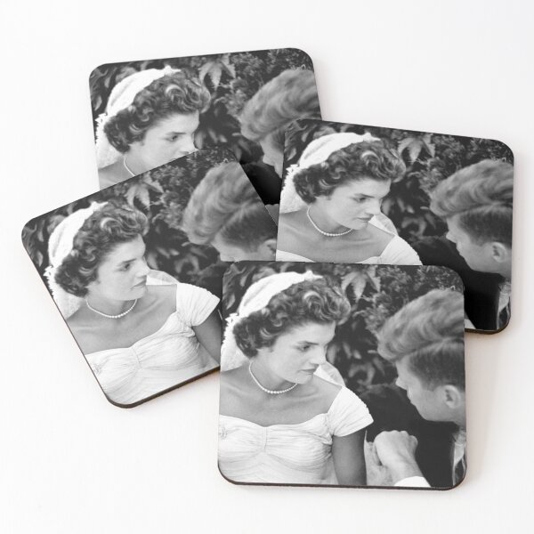 Item preview, John and Jackie Kennedy At Their Wedding - 1953 designed and sold by warishellstore.