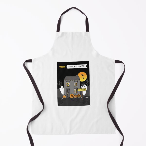 Item preview, Covid 19 Self-isolating Halloween House Cartoon designed and sold by KateTaylor.