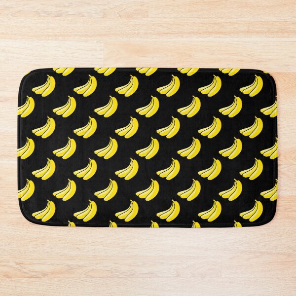 Item preview, Banana Bunches on Black background designed and sold by Bradford Adams.