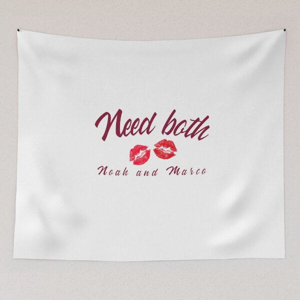 Item preview, Need both - The Kissing Booth team Marco Pena//Taylor Zakhar perez and Team Noah Flynn//Jacob Elordi designed and sold by Aishwarya  Singh.