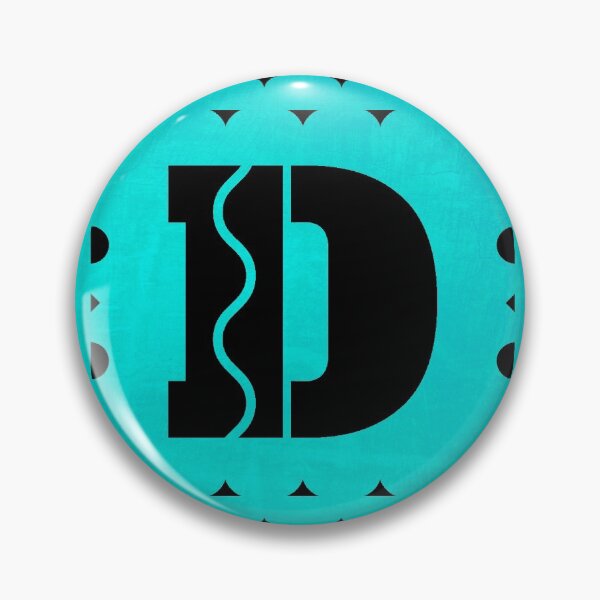 Item preview, D Letter Alphabet Vintage Design designed and sold by unisexunited.