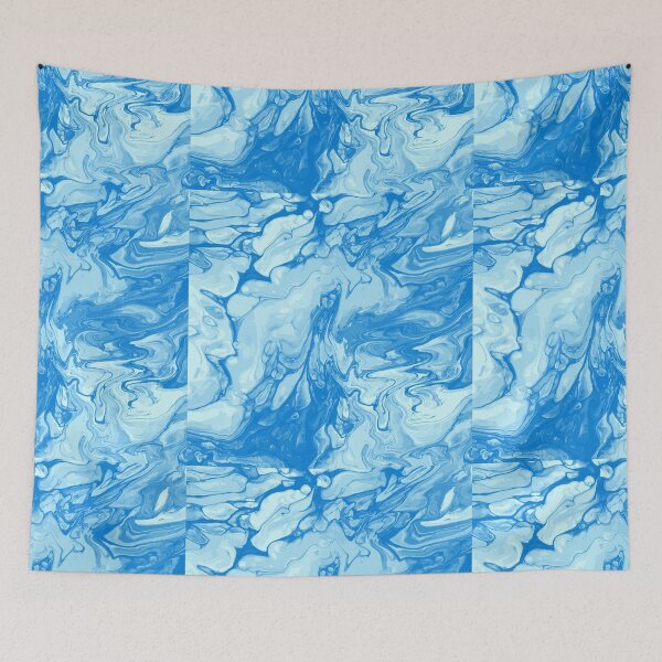 Aperçu de l'œuvre Colorful Drip Splat Paint Marble Marbled Fluid Art créée et vendue par digitalvintage.