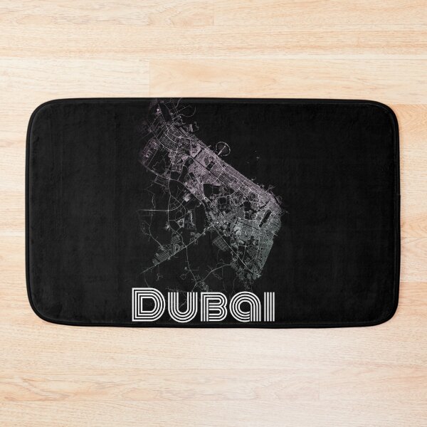 Item preview, DUBAİ city road map black and white artistic simple , complex  designed and sold by rashadat.