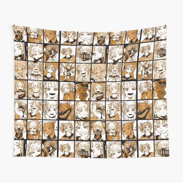 un gran collage con manga original para usar en camisetas Tela decorativa