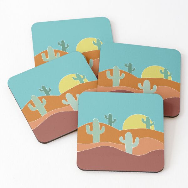 Item preview, desert cactus sunset designed and sold by rachelbochner.