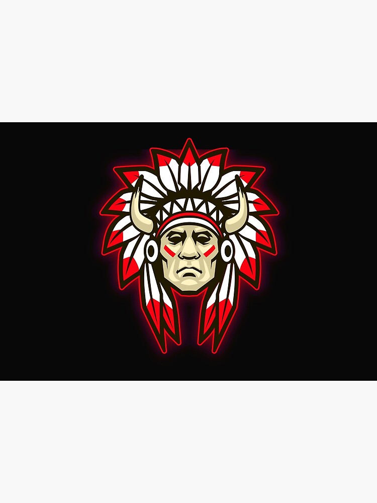 Native American Face Mask by ds-4
